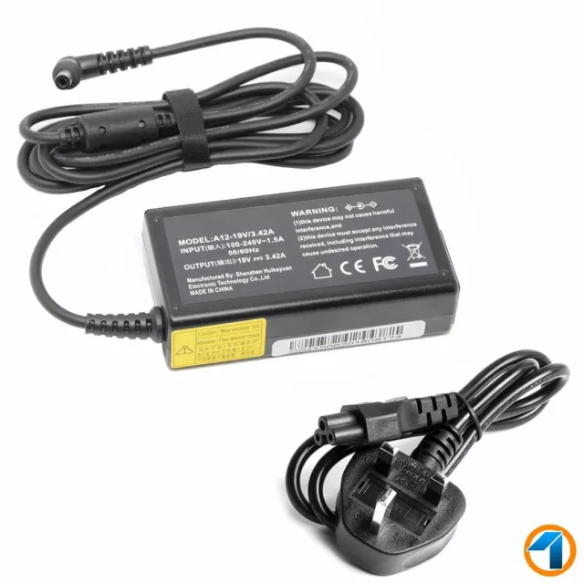 Adapter Charger Toshiba Satellite C855-1TF C855-1VX Laptop with Cable / No Cable