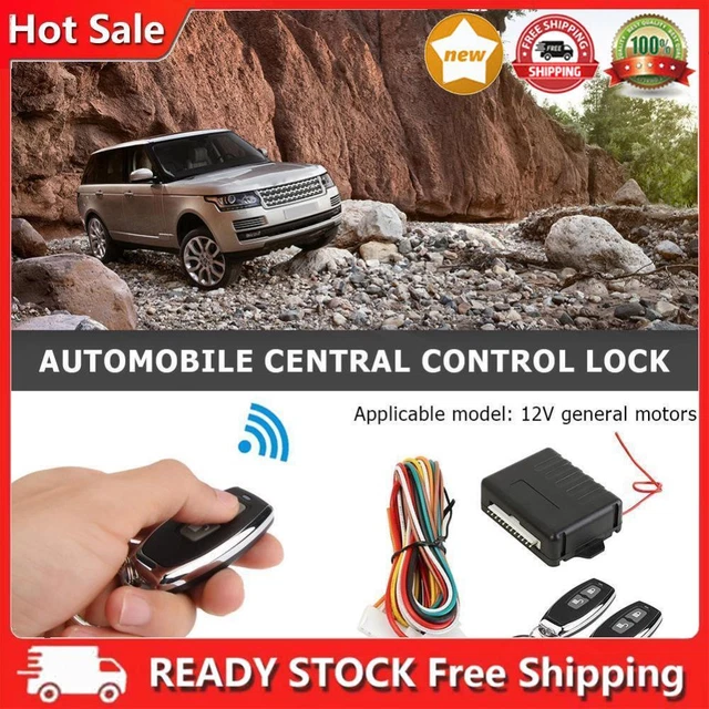 Universal Car Remote Central Door Lock Kit Keyless Entry Alarm System 410/T231