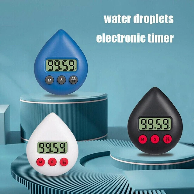 SAVE WATER SAVE Energy Programmable DIGITAL Countdown Timer Black/White ...