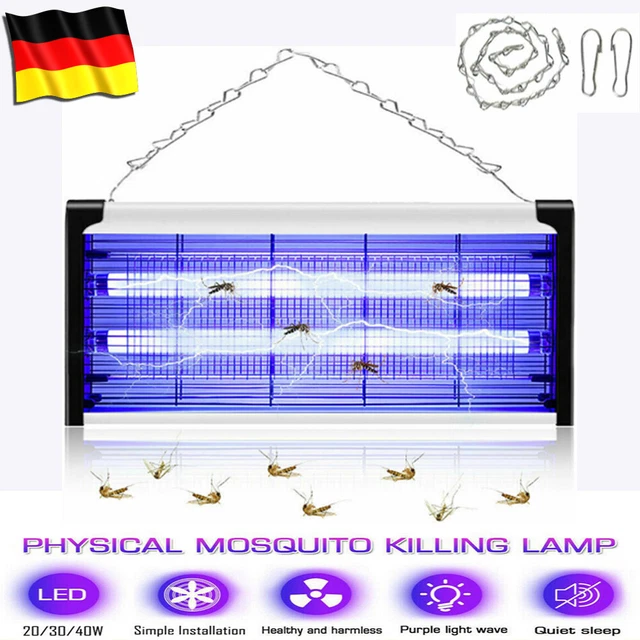 Insektenvernichter elektrisch UV Fliegenfänger Insektenfalle Fliegen Falle DHL
