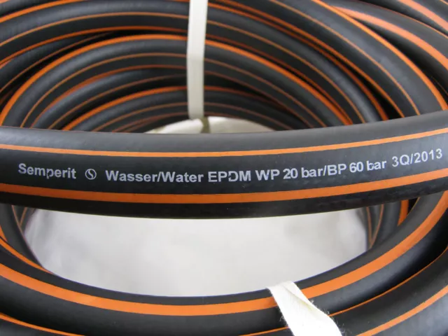 (2,25€/m)  EPDM Wasserschlauch 13 x 3 mm - 1/2" - Semperit IWH - Gartenschlauch