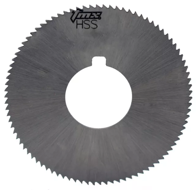 .036" Thick x 1-3/4" Diameter x 5/8" Arbor Hole 90 Teeth HSS Screw Slotting Saw