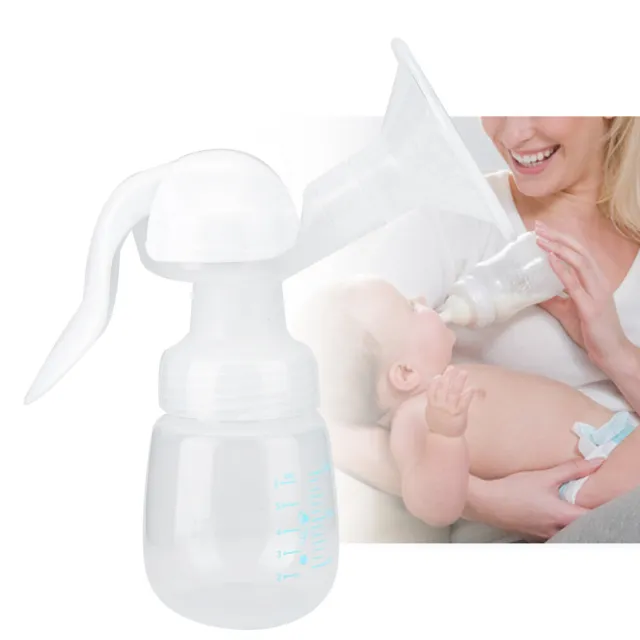 Extractor de leche de succión manual ajustable indoloro para bebé bebé bebé bebé lactante.