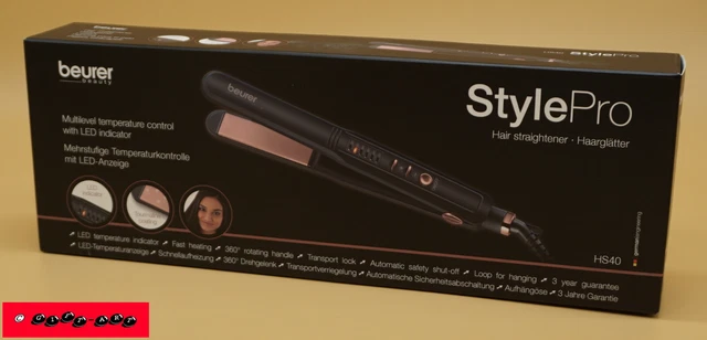 beurer beauty - STYLE PRO HS40 - Hair straightener / Haarglätter  ! NEU & OVP !