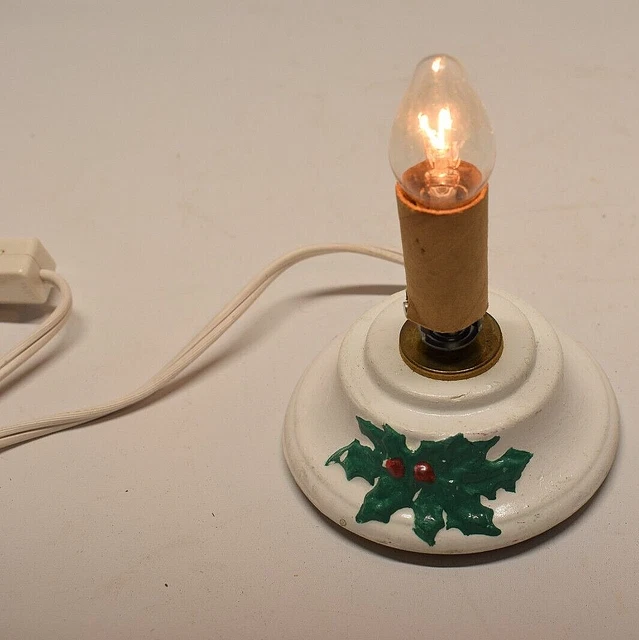 VINTAGE CERAMIC CHRISTMAS Tree Light Up Base only 29.99 PicClick