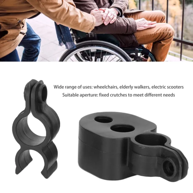 Stockhalter Gehstock Halter Rollstuhl-Krückenhalter Zubehör für Rollstuhl