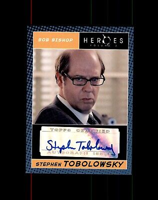 2008 Topps Heroes Volume 2 Autographs Stephen Tobolowsky as Bob Bishop AUTO