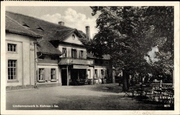 Ak Lindenvorwerk Kohren Sahlis Frohburg in Sachsen, Ausflugsort,... - 3586196