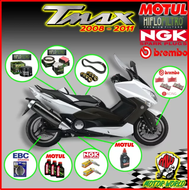 Set Entretien Yamaha Complet T Max 500 2008 2009 2010 2011 Tmax T-Max + Courroie