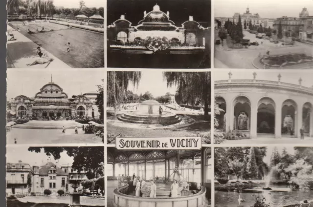 Cp -  Souvenir De Vichy - Multi Vues - Allier 03