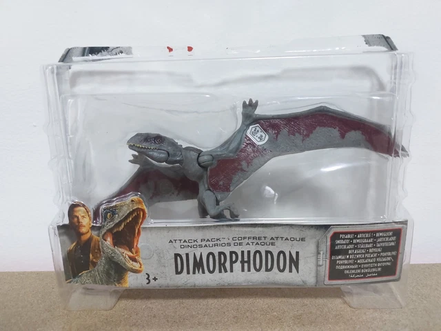 JURASSIC WORLD CAMP Cretaceous Attack Pack Dimorphodon Figure £10.39 ...