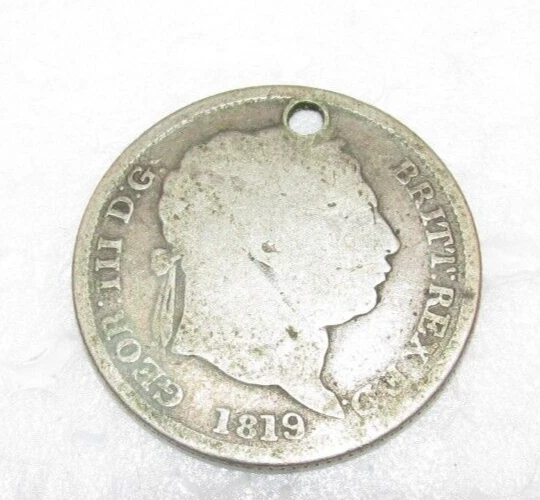 Bristish Foreign Coin: Silver George III (l37)
