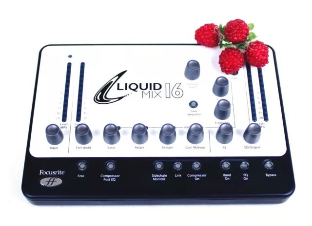 Focusrite Liquid Mix 16 HQ DSP Plugin Controller High End Plugins + /GEWÄHR/