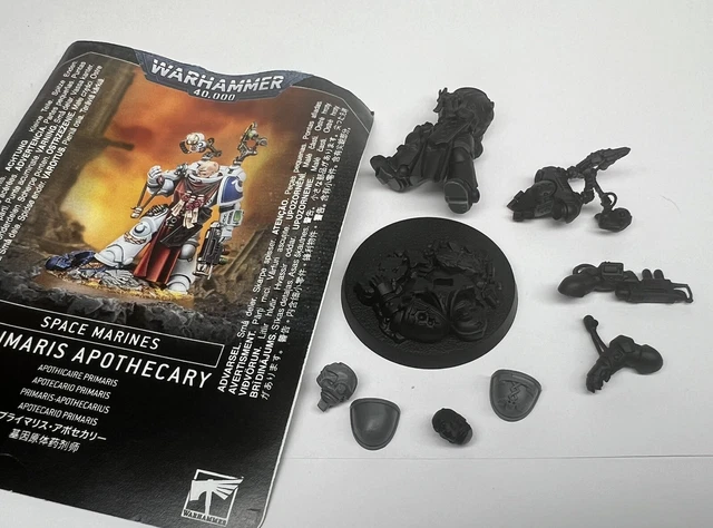 Figurine Warhammer 40k - Space Marine Primaris Apothecary - Games Workshop - à Peindre Et Assembler