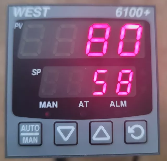 27339 West 6100+ Single Loop Temperature Controller, P6101 