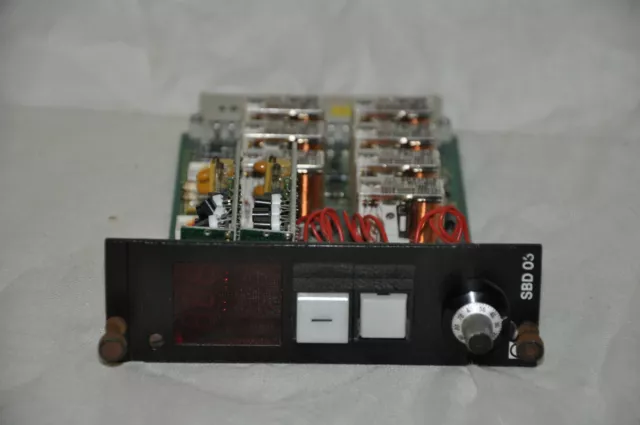 Leybold SBD 05 Printed Circuit Control Board - Used Condition