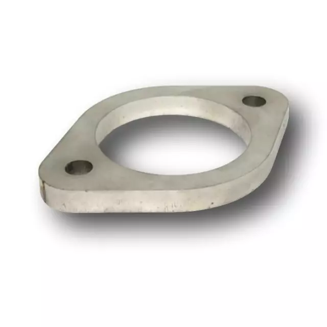 Exhaust Flange Plate 2" 2 Bolt Stainless Steel 82Bc