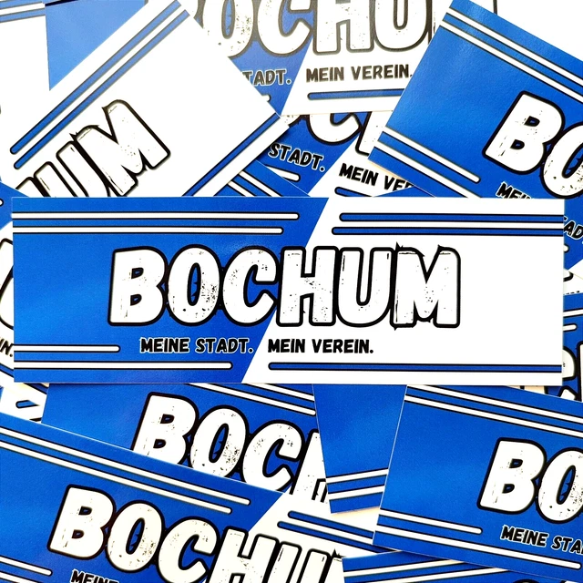 100x Mönchengladbach Sticker 'Nordkurve' - Wetterfeste Aufkleber 14,8x5,0 Cm