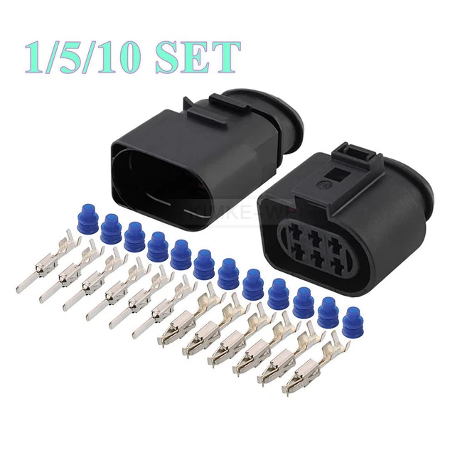 JRready ST6526 120Pairs Pin Connector Kit 093" 062" Pins Wire