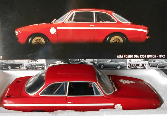 ALFA ROMEO GTA 1300 Junior GTA 1/18 Minichamps Mint in Box £89.51