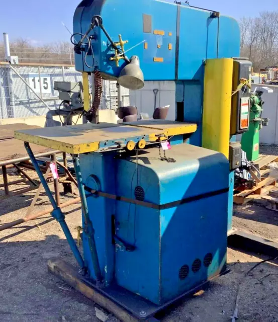 DoAll DBW-15 Vertical Contour Band Saw, (Steel Working Machinery)