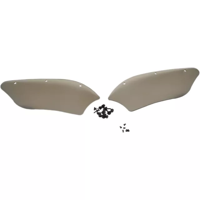 Memphis Shades Batwing Fairing Wind Deflectors (Black) Pair | MEM7021