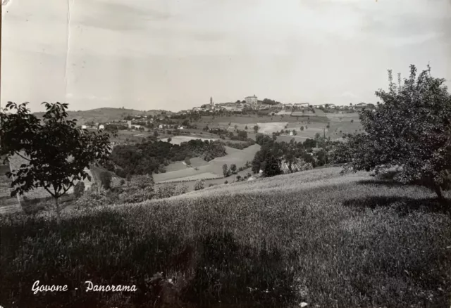 Cartolina Govone Cuneo viaggiata
