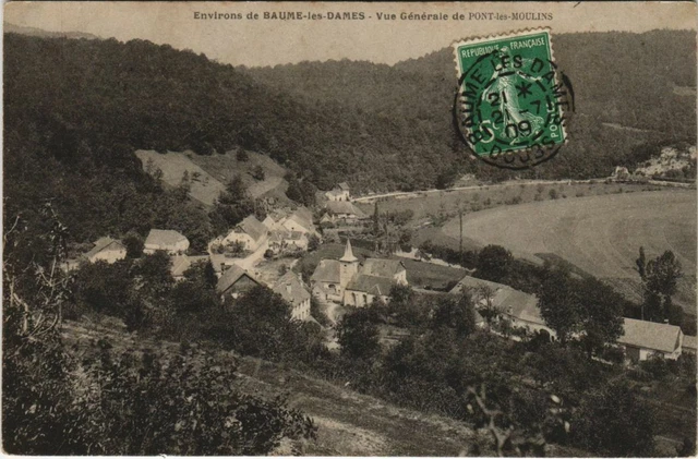 CPA PONT-les-MOULINS General View - Environs de Baume-les-Dames (1115013)