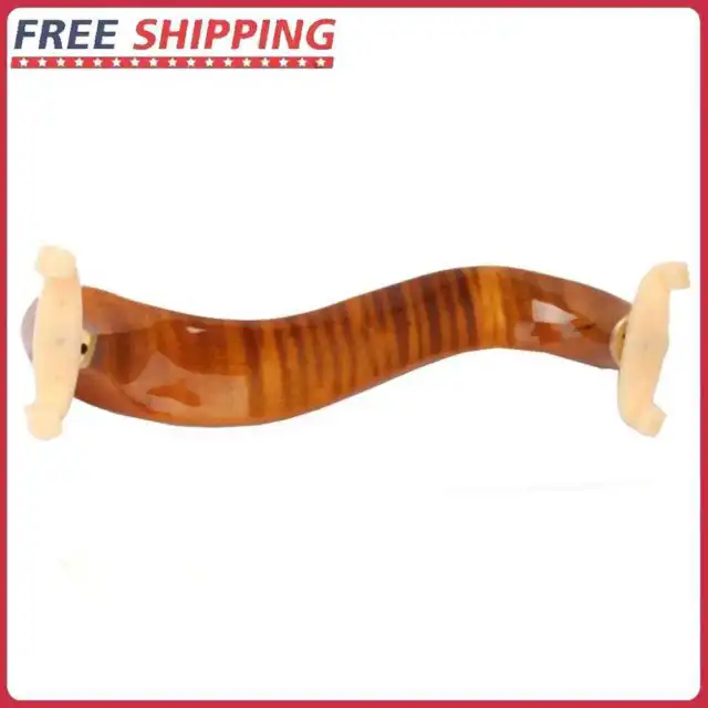 Maple Wood 3/4 4/4 Size Violin Shoulder Rest Padded Fiddle Parts Accessories