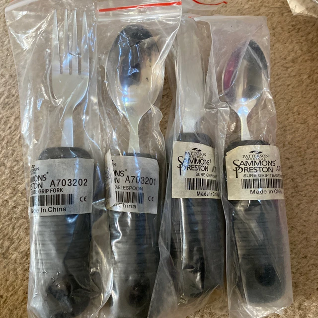 Set posate Sammons Preston Sure Grip coltello forchetta tavolo da tè cucchiaio Patterson
