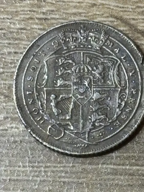 George III, Sixpence, 1819, 0.925 Silver, High Grade