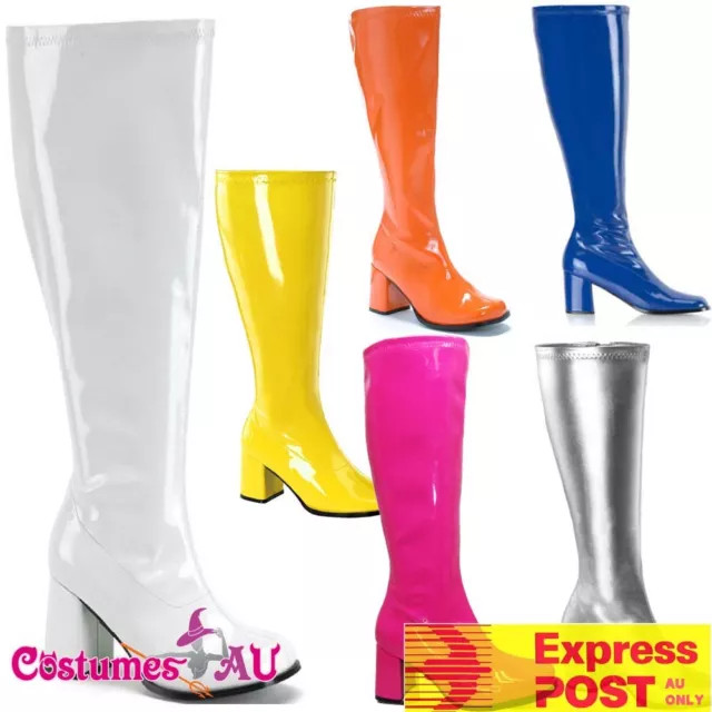 Yellow gogo best sale boots cheap