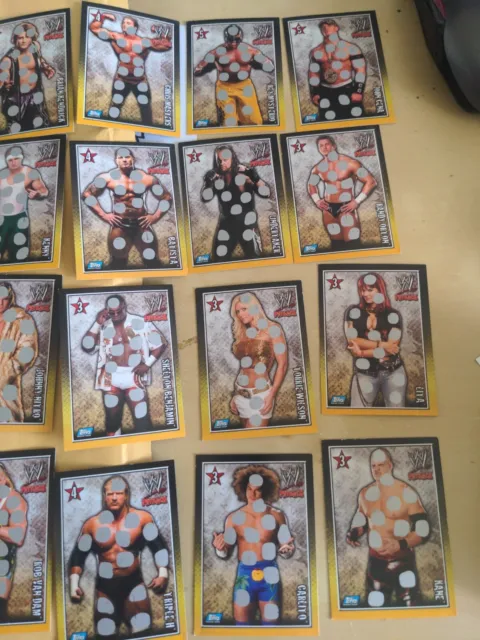 2006 Topps WWE Payback Game Complete Set With Scratch cards Intact 3