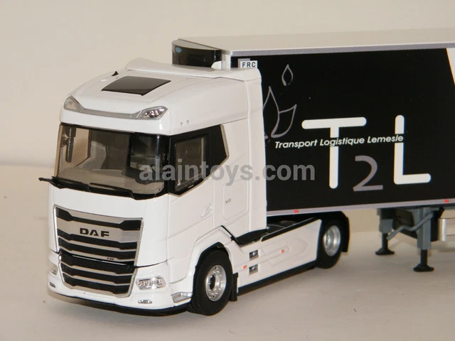Miniature VOLVO FH 2020 Avec Remorque CHEREAU MGI TRANSPORTS - Éligor 1/43 - Réf 118119