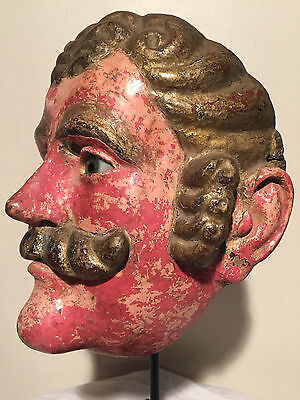 Antique, ca1890-1910, Ethnographic, Wooden Mask Guatemala (Guatemalan) 7
