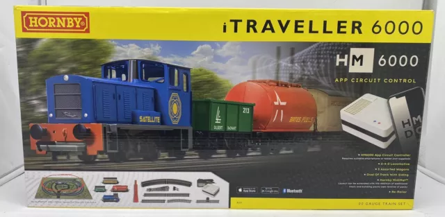 Hornby R1271 iTravller 6000 OO Gauge App-Controlled Train Set |  FAST SHIPPING