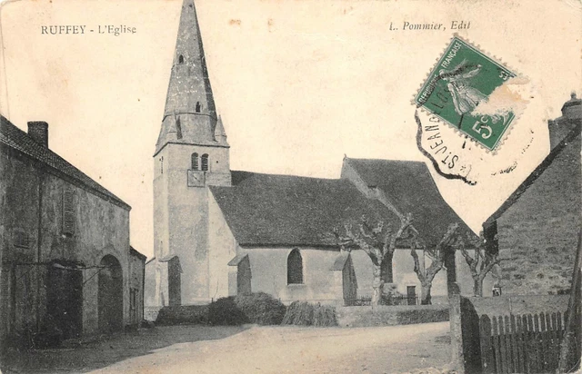 RUFFEY - l'église  (Doubs)