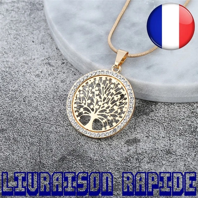 Sautoir et collier,Pyramide Orgonite arbre de vie,convertisseur d