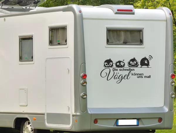 AUFKLEBER WOHNWAGEN WOHNMOBIL Caravan Camper Auto Text Spruch Nimm dir Zeit  16 EUR 21,49 - PicClick DE