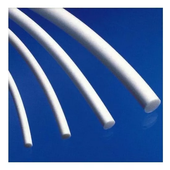 Silicone Rubber Cord, White 60 Shore Fda Grade 200C Various Sizes