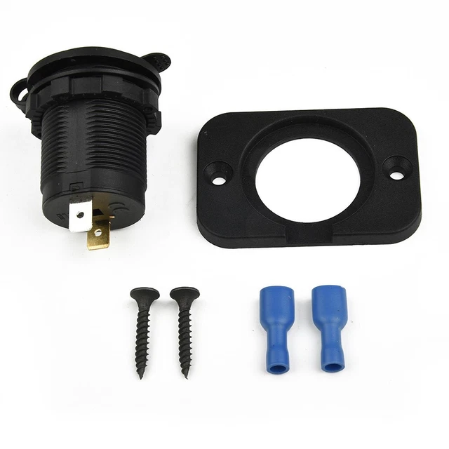 Allume-cigare Voiture 12V - Lot De 2 - Diamètre 20mm - Métal - Auto-ejectable