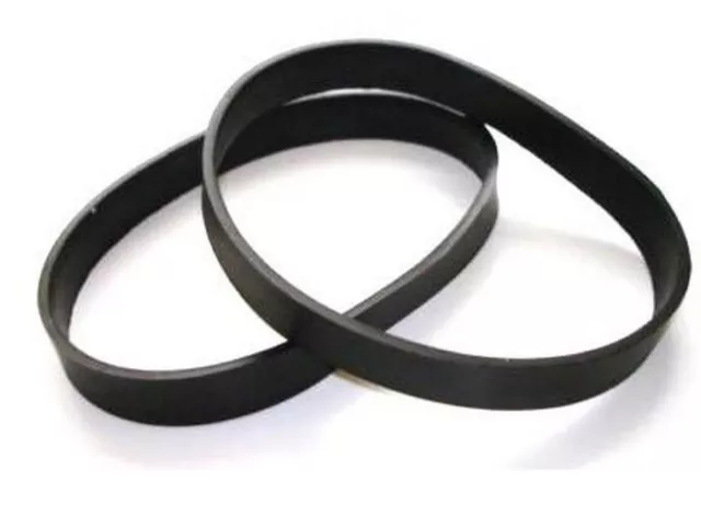 2 Drive Belts for Vax Power Compact U85-PC-BE U85PCBE Vacuum Cleaner Hoover Belt