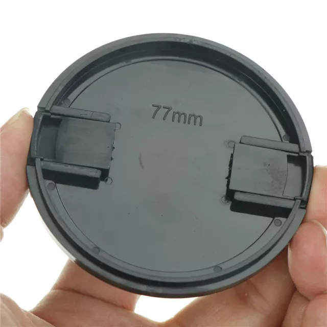 77mm Plastic Snap On Front Lens Cap Cover For SLR DSLR Camera DV Leica Sony DSJQ 2