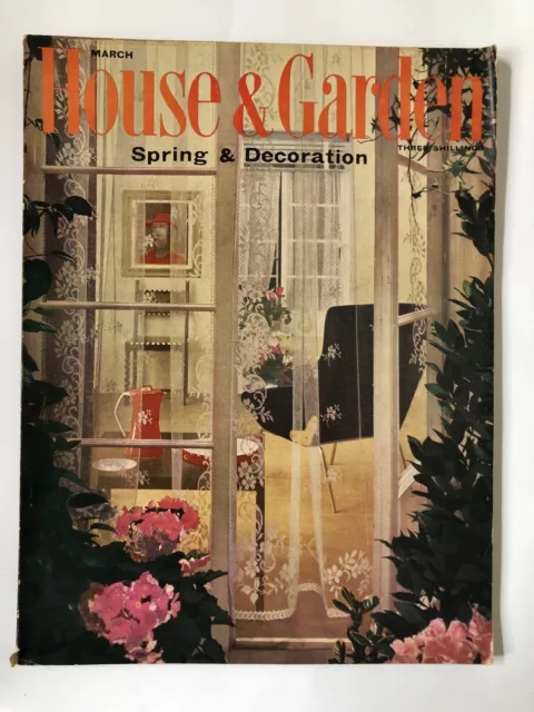 Vintage - House & Garden Magazine - March 1960 - Spring & Decoration