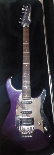 1985 Ibanez Roadstar II RS440 Royal Violet HSS Strat Style w/ SKB HSC