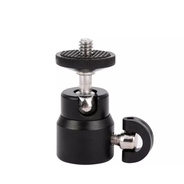 Mini 1/4" 360 tornillos de cabeza esférica giratoria DSLR cabeza esférica trípode para cámara R*EL