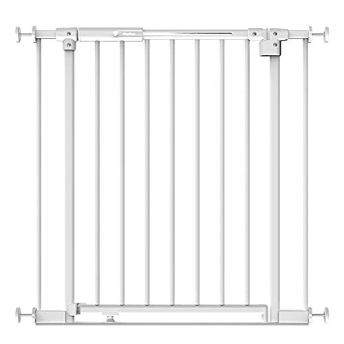 Perma Safety Stellar Sensor LED Auto Lock Safe Step Walk Through Baby Gate fo...