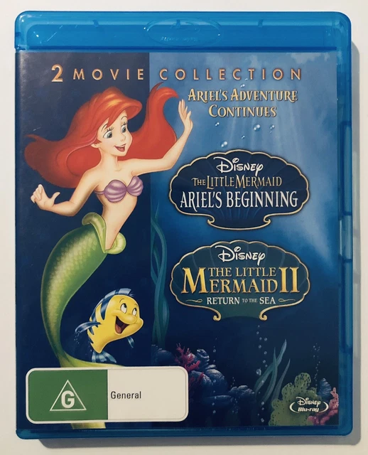 THE LITTLE MERMAID II Return To The Sea / Little Mermaid III (Blu-Ray ...