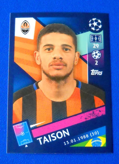 Figurina Topps Champions League 2018/19 2019 N.433 Taison - Shakhtar Donetsk