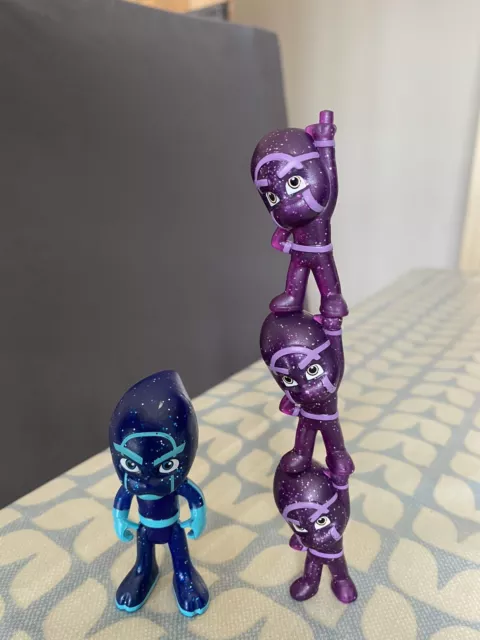 RARE NINJALINOS PJ Masks With Night Ninja 10.00 PicClick UK